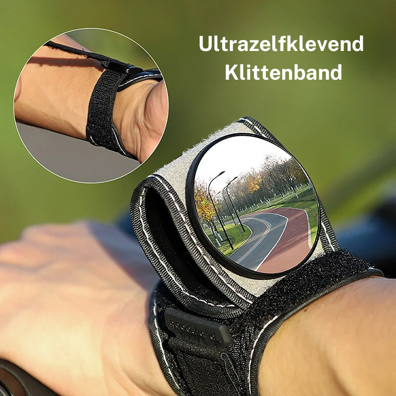 MIRTO™ | Fiets Veiligheid Achteruitkijkspiegel Armband