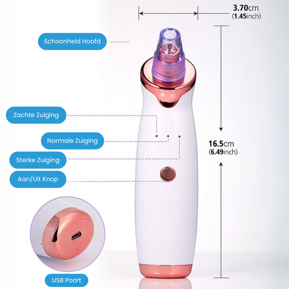 FreshPore™ | Poriënvacuüm en Mee-eters Verwijderaar