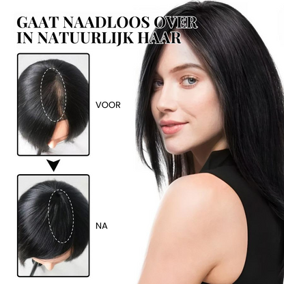 NaturalVolume™ | Natuurlijk Clip-In Haar Topper