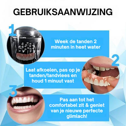 DENTURYZE™ | Smart Fit  Siliconen Reline Prothese Set