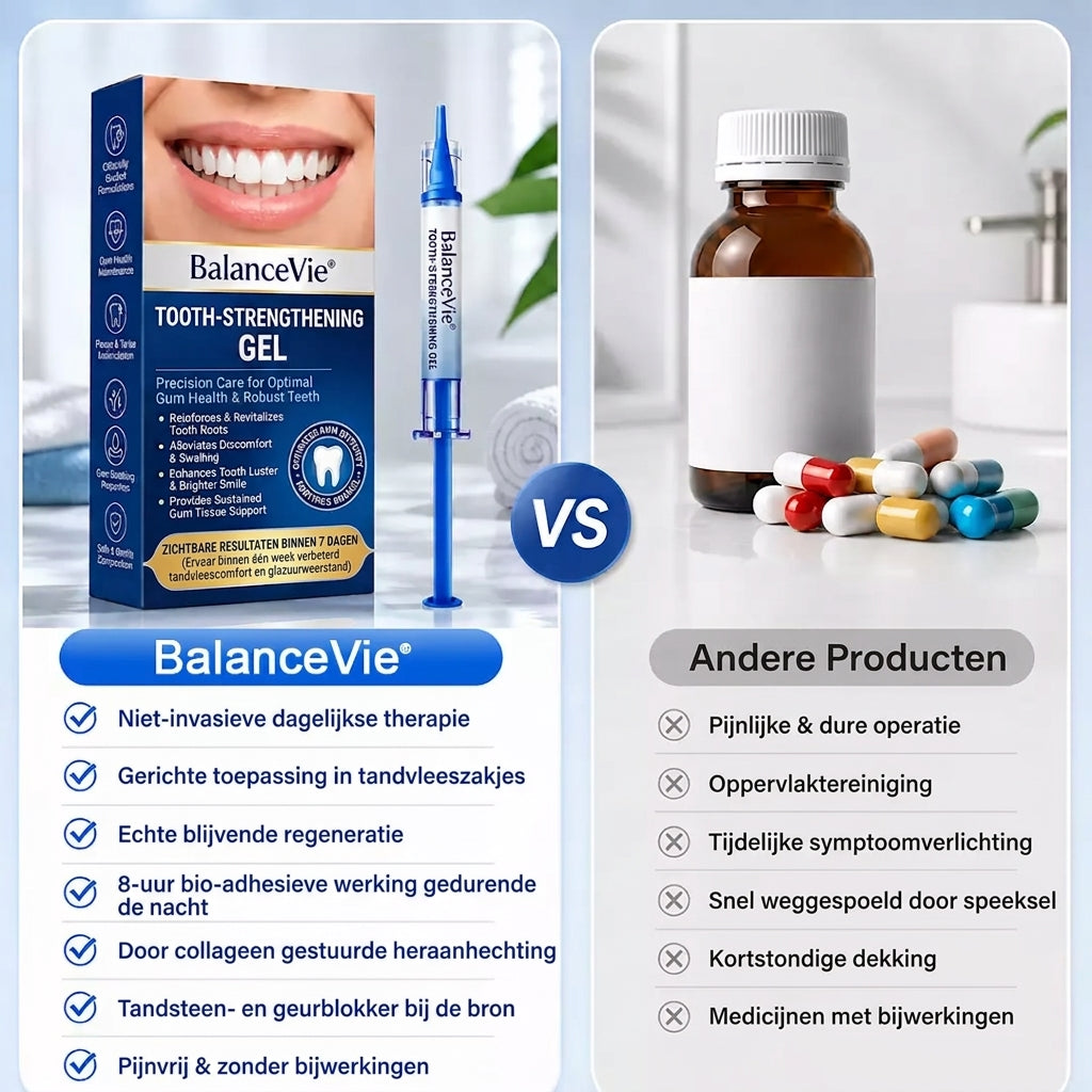 BalanceVie | Tandvlees Herstelgel - Steviger aanvoelend en rustiger tandvlees in 7 dagen
