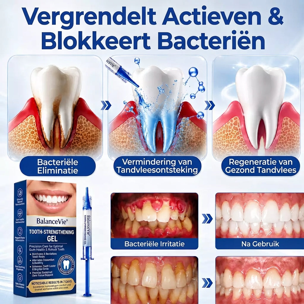BalanceVie | Tandvlees Herstelgel - Steviger aanvoelend en rustiger tandvlees in 7 dagen