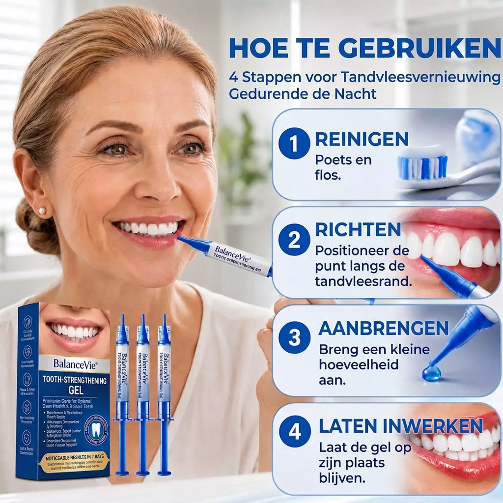 BalanceVie | Tandvlees Herstelgel - Steviger aanvoelend en rustiger tandvlees in 7 dagen