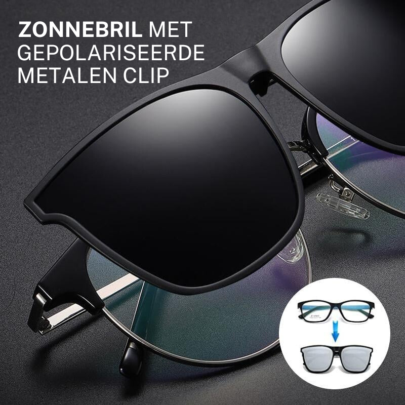 FILDUZ™ | Gepolariseerde Clip-on Flip Up Zonnebril