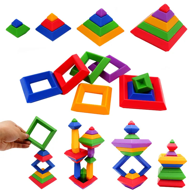 SMARTKIDS™ | Bouwstenen Set 3D Ruimte Constructie Speelgoed