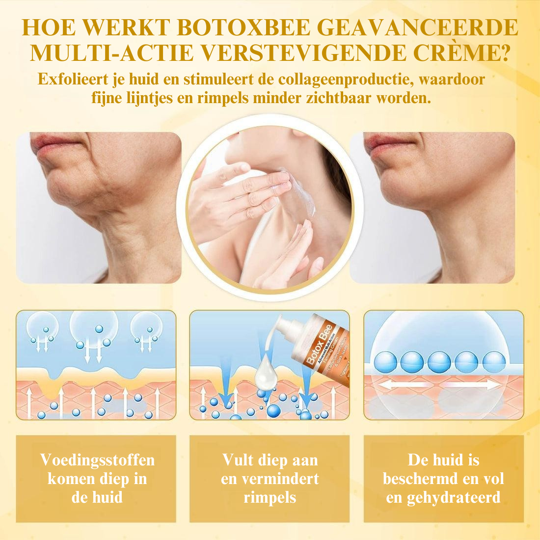 BotoxBee™ | Geavanceerde Multi-Actie Verstevigende Crème