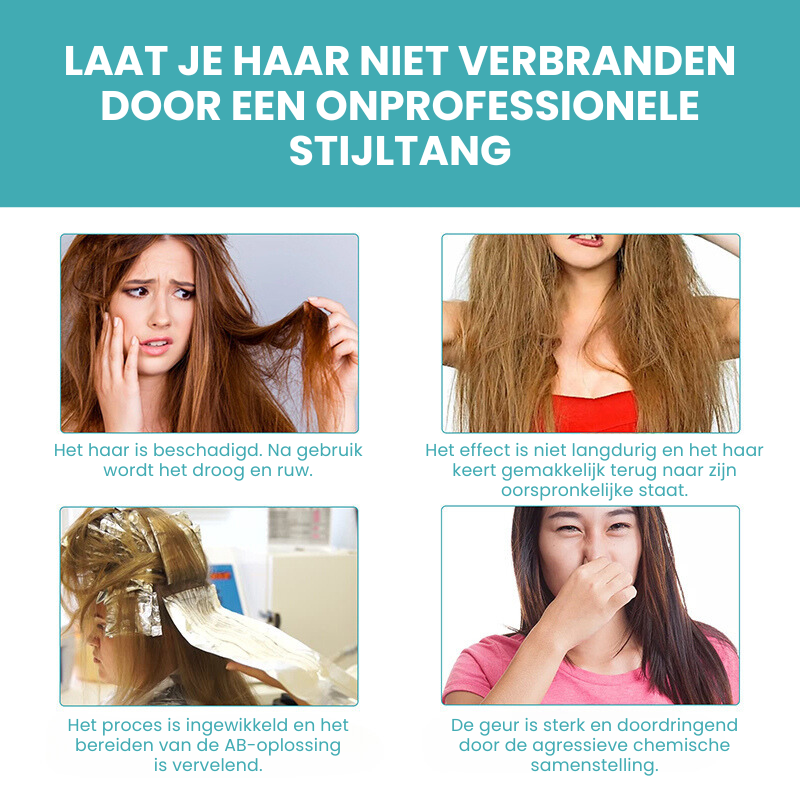 STRAIGHT™ | Haar Gladmakende Crème