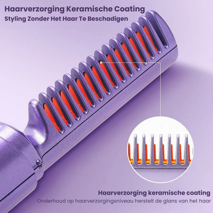 LEVA™ | Draadloze Elektrische Haarborstel