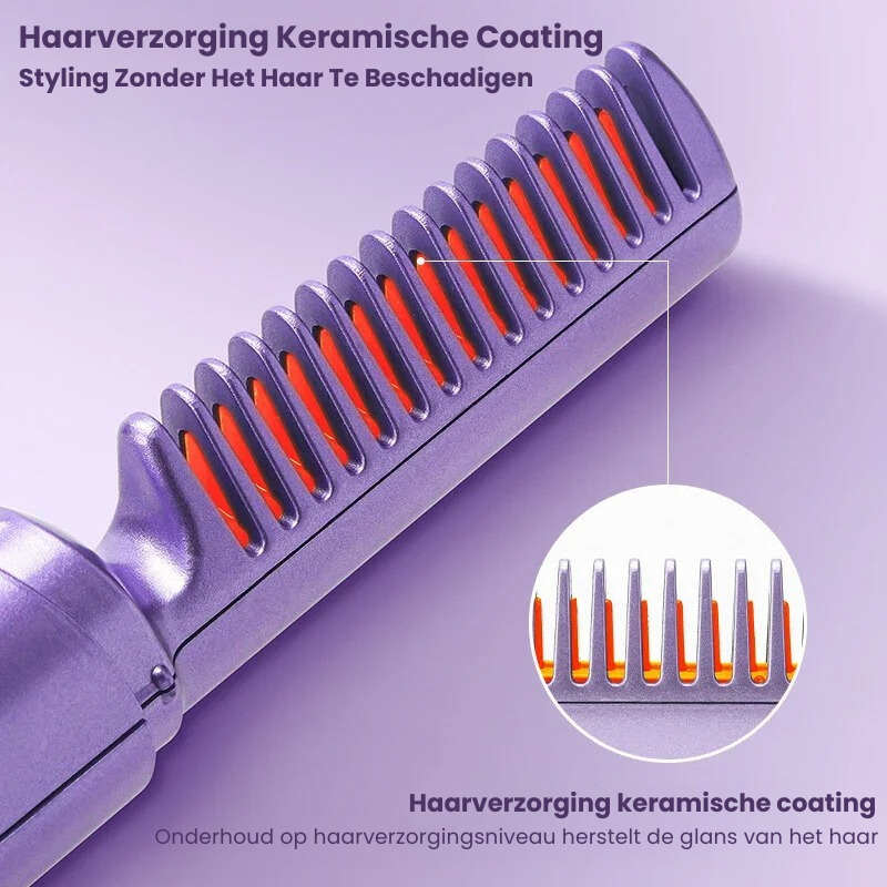 LEVA™ | Draadloze Elektrische Haarborstel