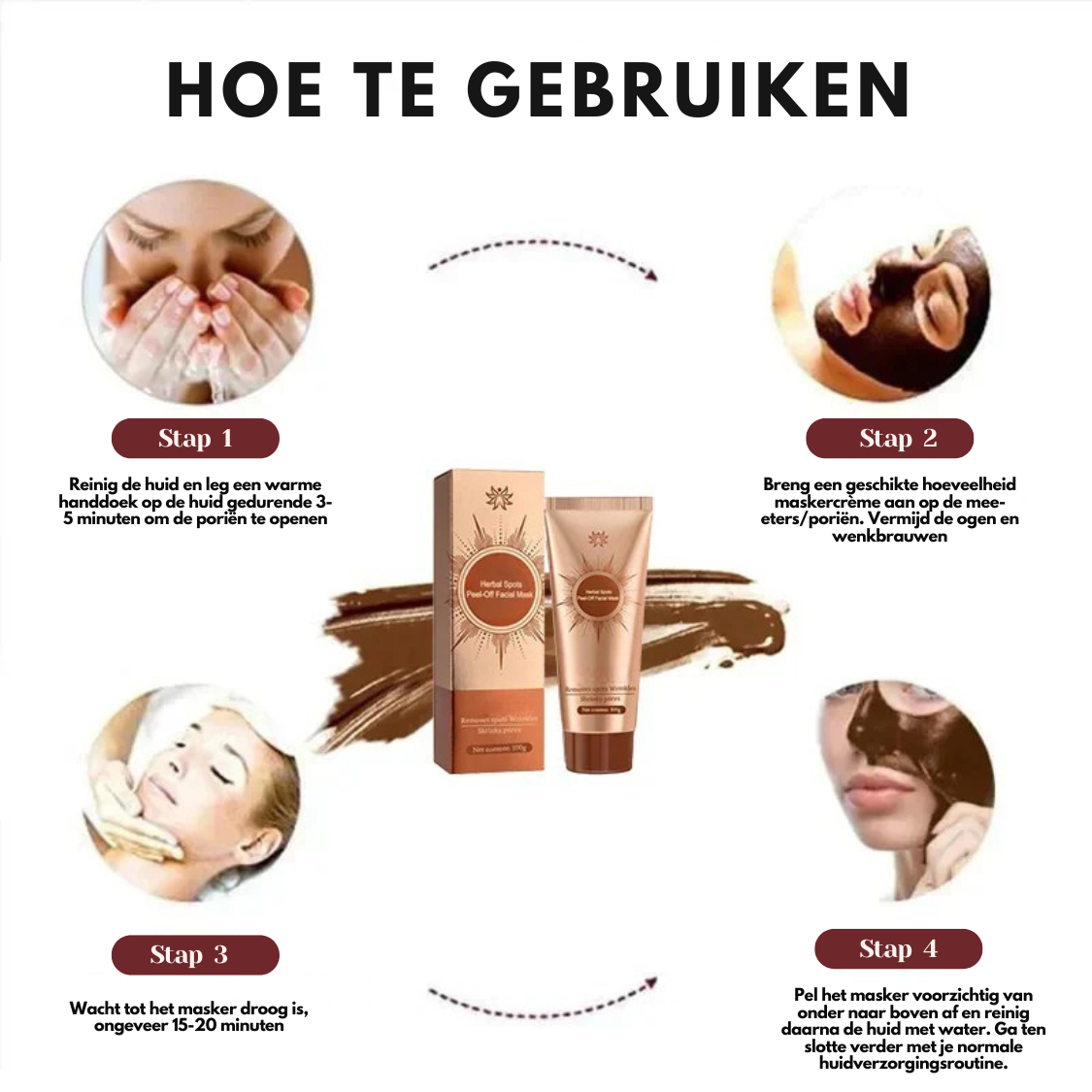 HerbaPure™ | Kruiden Peel-Off Masker