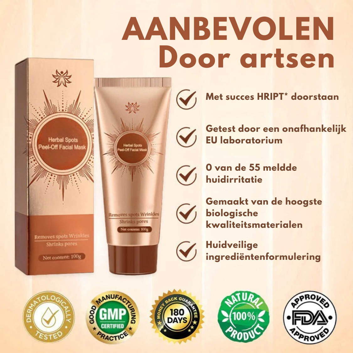 HerbaPure™ | Kruiden Peel-Off Masker