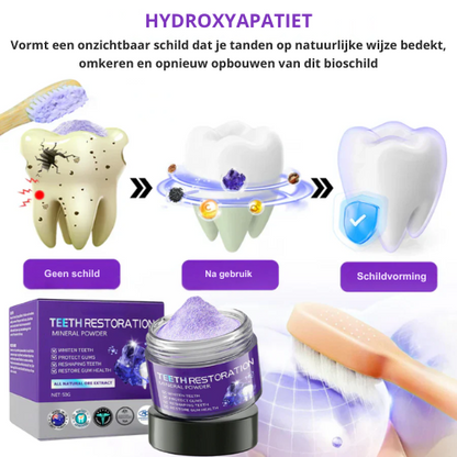 ToothBloom™ | Tanden Restauratie Mineraal Poeder
