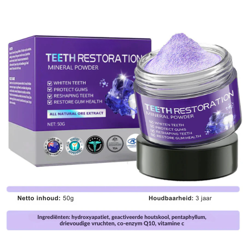 ToothBloom™ | Tanden Restauratie Mineraal Poeder