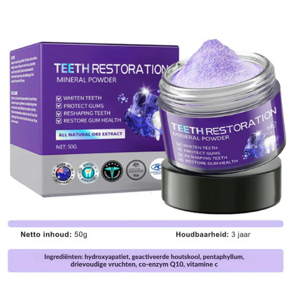 ToothBloom™ | Tanden Restauratie Mineraal Poeder