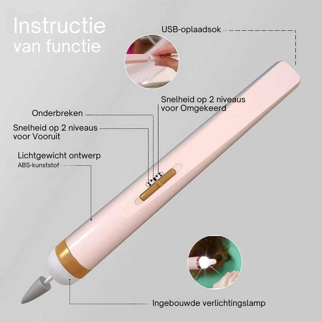 GLAMIAV™ | Manicure Nagelmachine Set