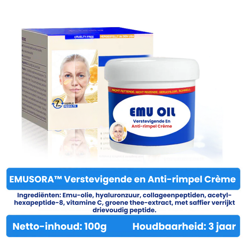 EMUSORA™ | Verstevigende en Anti-rimpel Crème