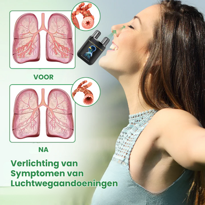 INHARELIVE™ | Kruidenlongdetox-inhalator