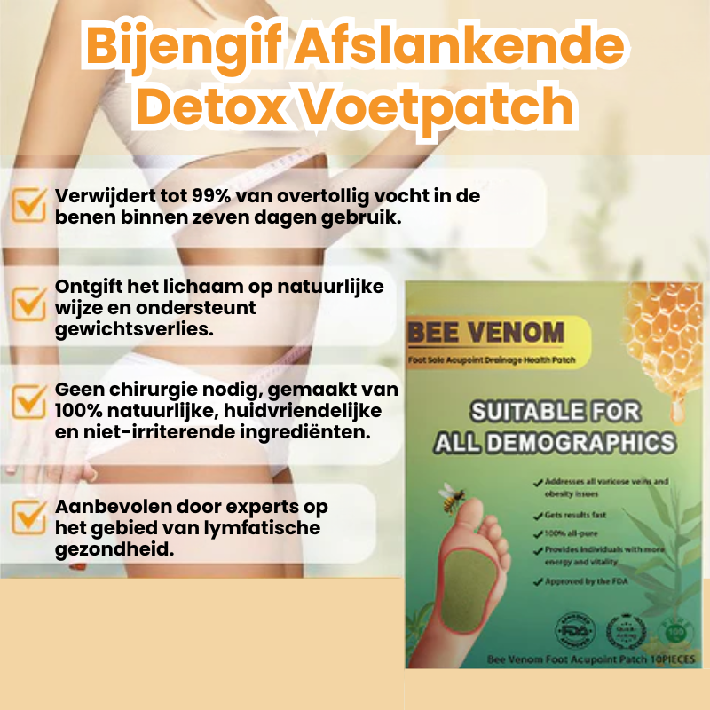 NociSlim™ | Ontgiftende Voetpleisters