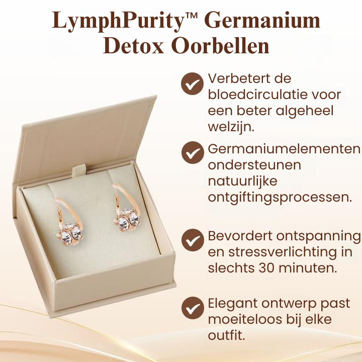 LymphPurity™ | Germanium Detox Oorbellen