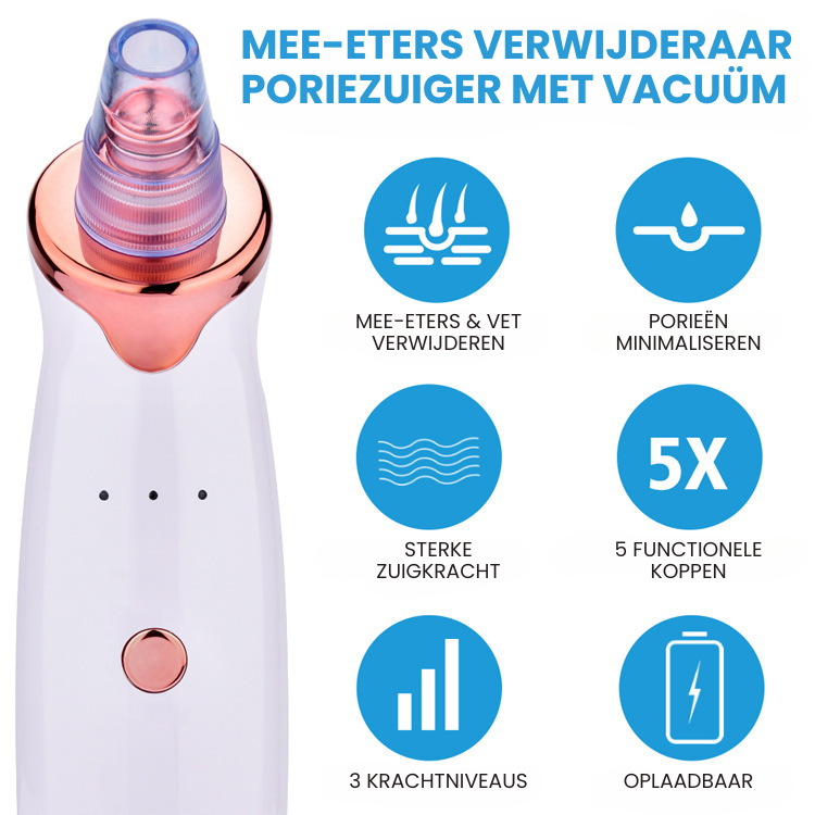 FreshPore™ | Poriënvacuüm en Mee-eters Verwijderaar