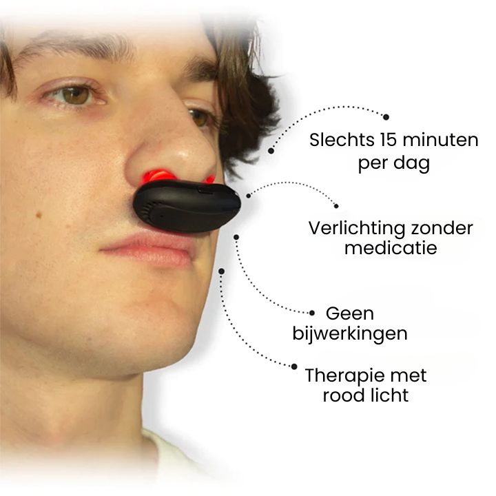 Nasal Wonder™ | Rood Licht Neustherapieapparaat