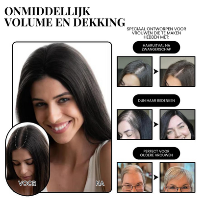 NaturalVolume™ | Natuurlijk Clip-In Haar Topper