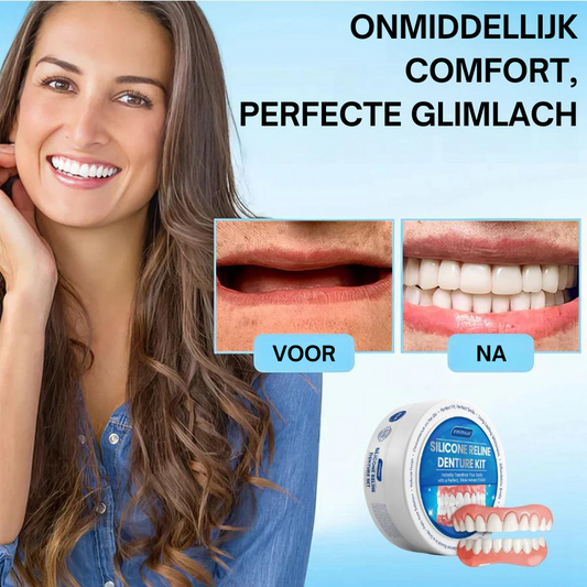 DENTURYZE™ | Smart Fit  Siliconen Reline Prothese Set