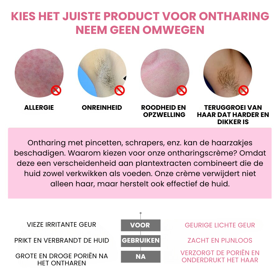 HOECEL™ | Haarverwijdering Mousse