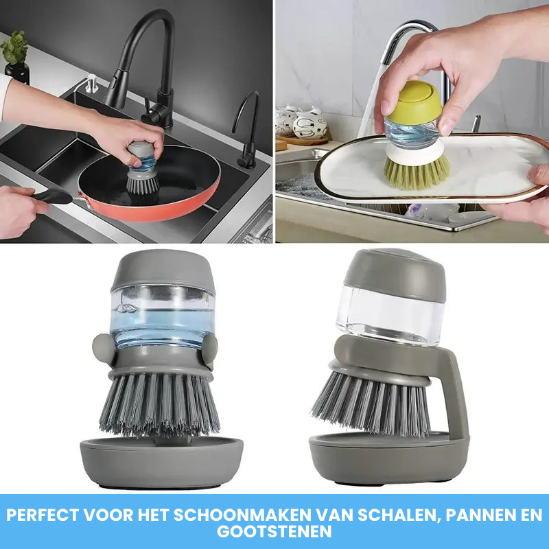 ZINA™ | Multifunctionele Schoonmaakborstel