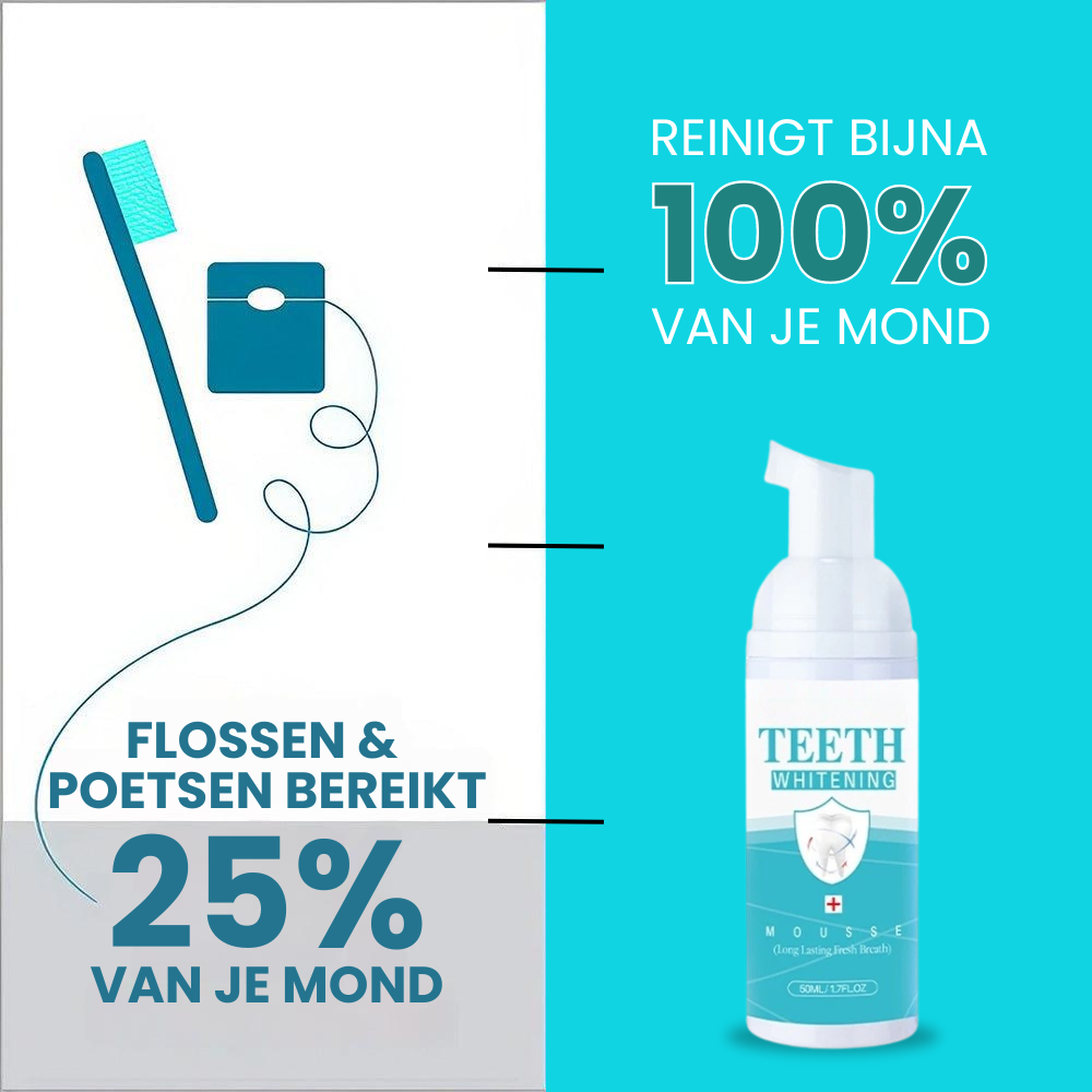 Teeth Foam™ | Tanden Bleken Mousse