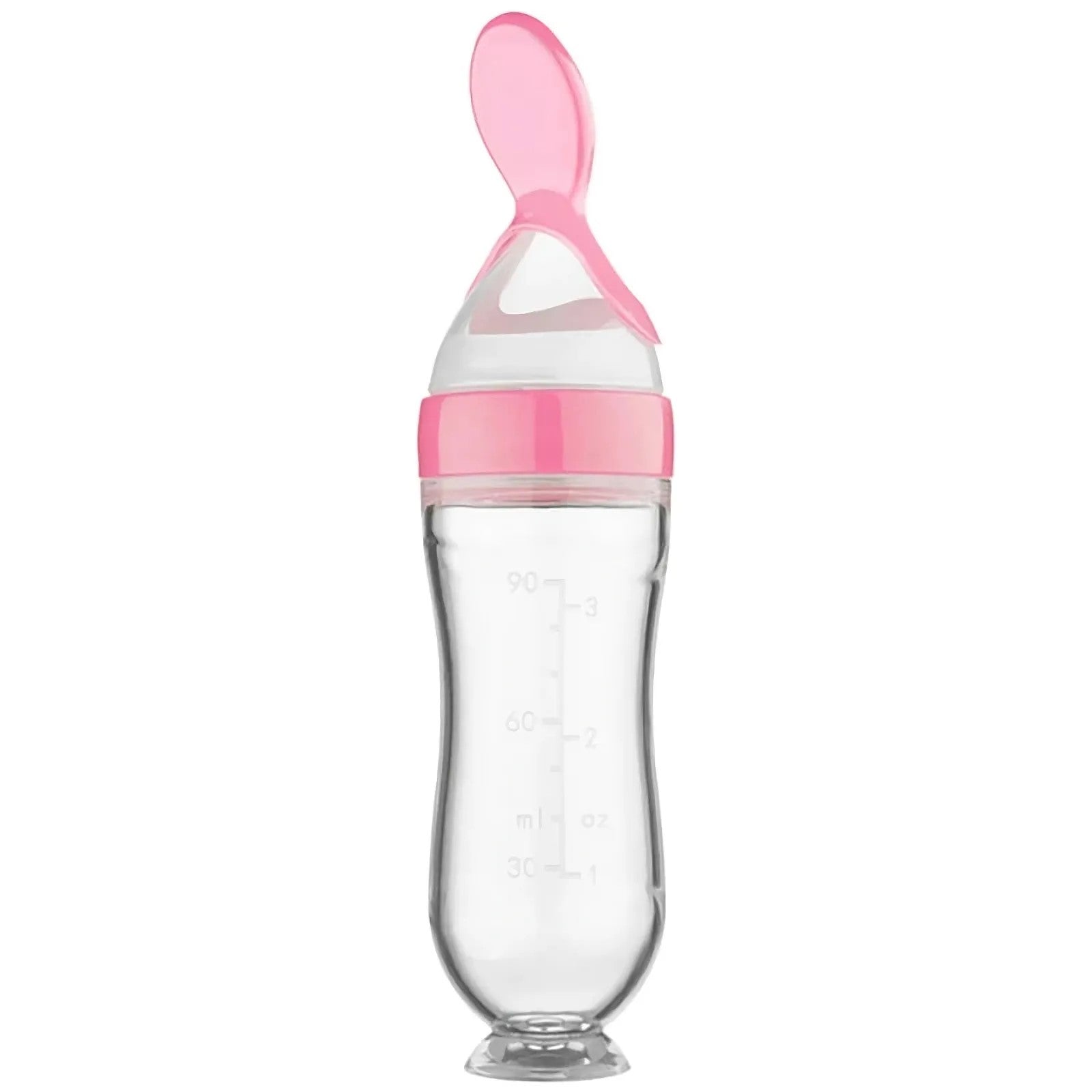 👼Knijpbare Baby Lepel Fles