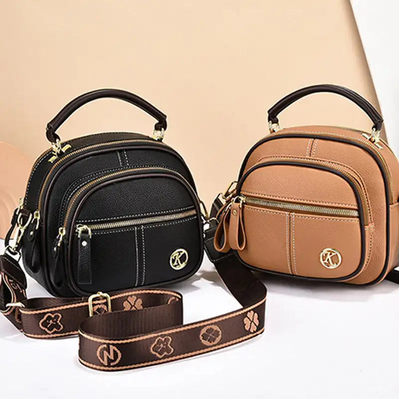 Klassieke Multifunctionele Compartimenten Crossbody Tas