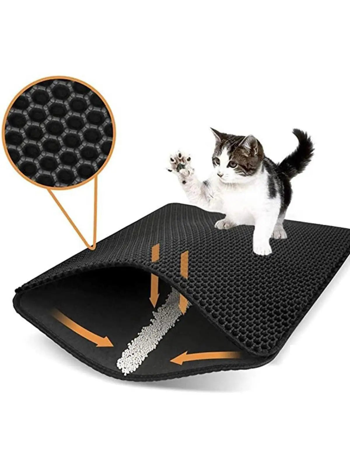 TIRON™ | Antislip Opvangmat voor de Kattenbak