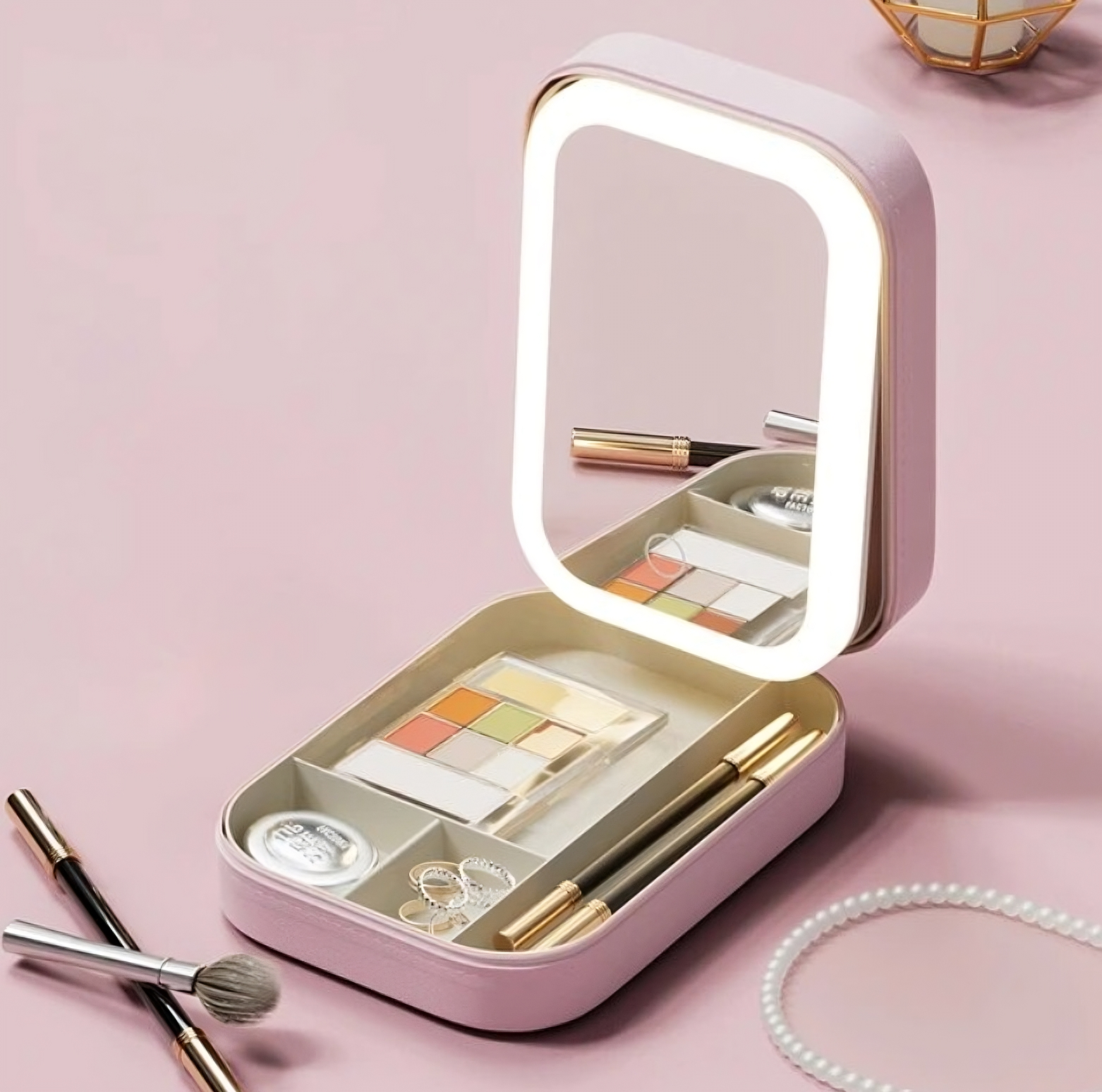 MELA™ | Make-up Organizer Met LED Spiegel