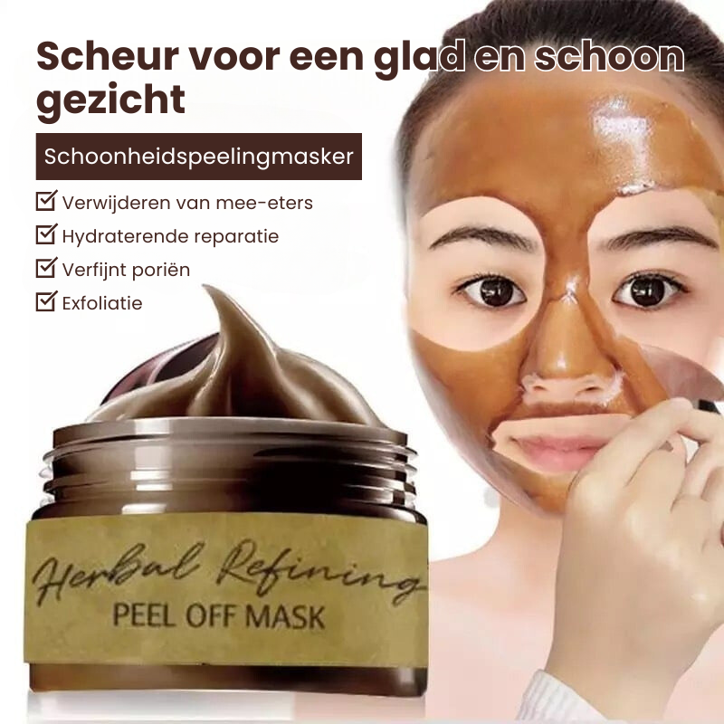 HerbalMask™ | Verfijnend Peel-Off Gezichtsmasker