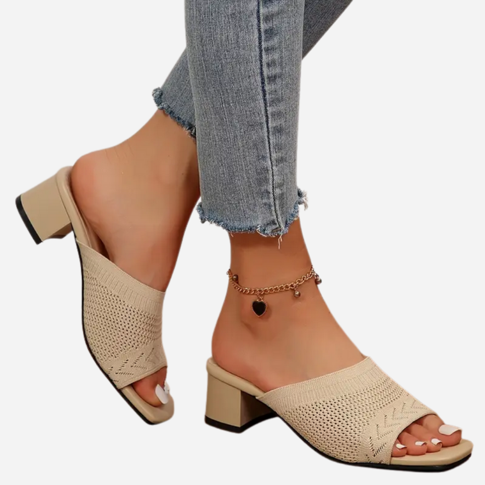 Amelia | Comfortabele muiltjes met hak