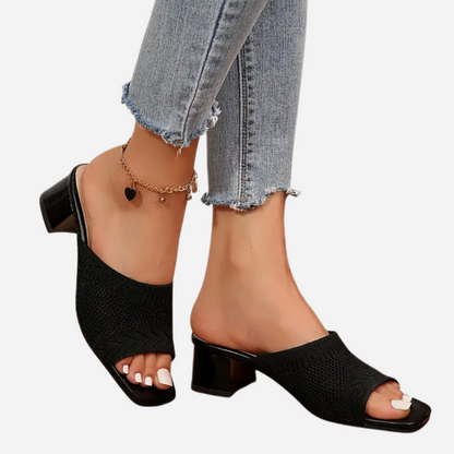 Amelia | Comfortabele muiltjes met hak