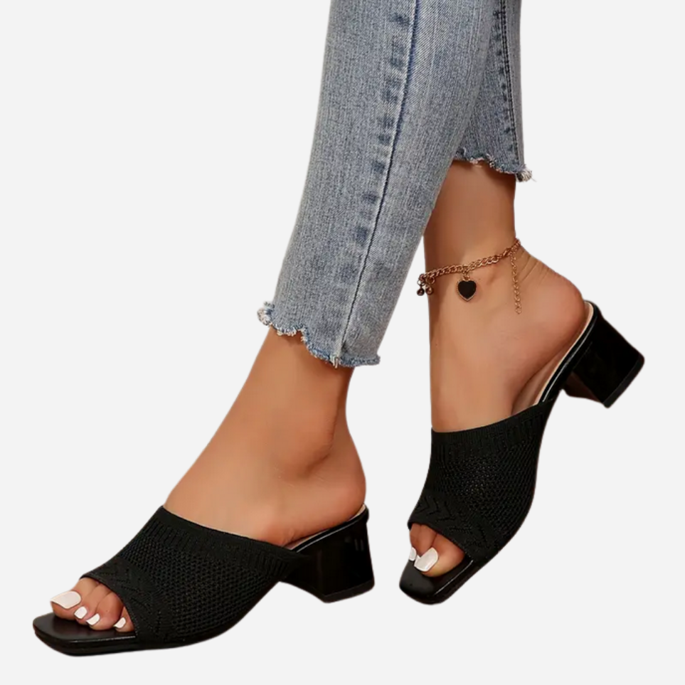 Amelia | Comfortabele muiltjes met hak