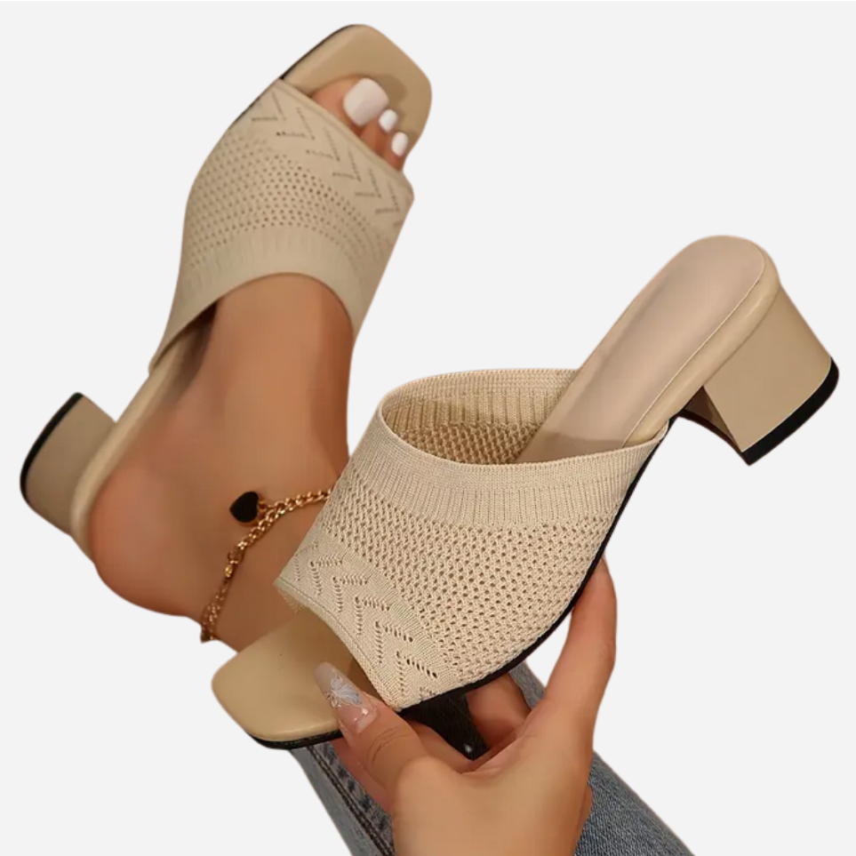 Amelia | Comfortabele muiltjes met hak