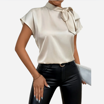 Aurielle | Satin Grace Blouse