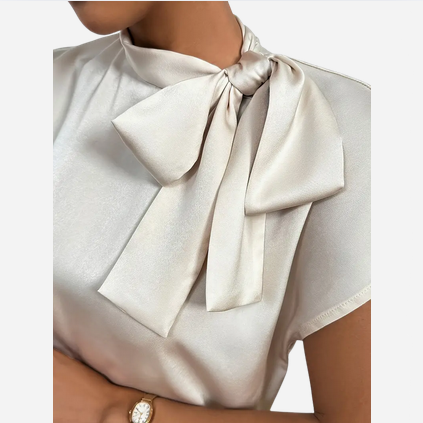 Aurielle | Satin Grace Blouse