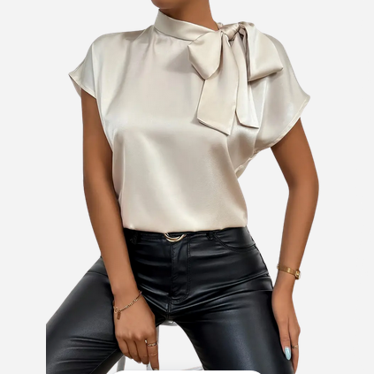 Aurielle | Satin Grace Blouse