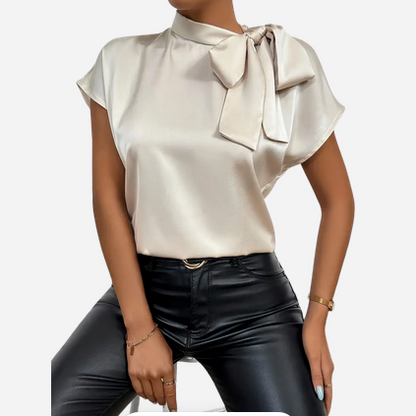 Aurielle | Satin Grace Blouse
