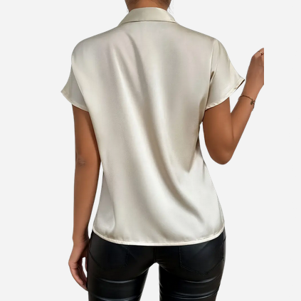 Aurielle | Satin Grace Blouse