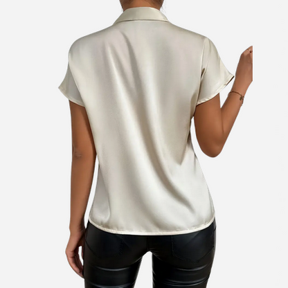 Aurielle | Satin Grace Blouse