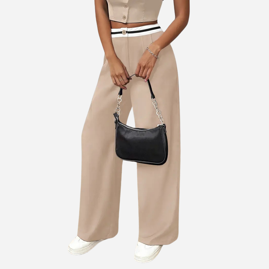 Evelyn | Klassieke rechte broek