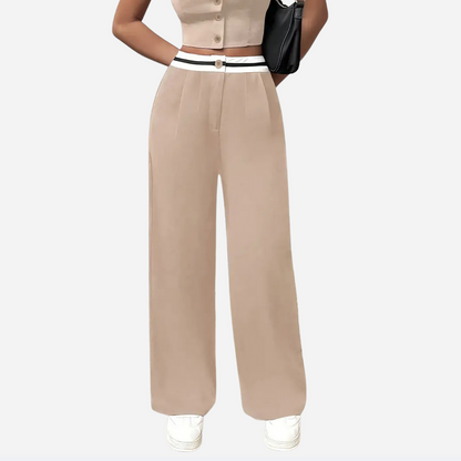 Evelyn | Klassieke rechte broek