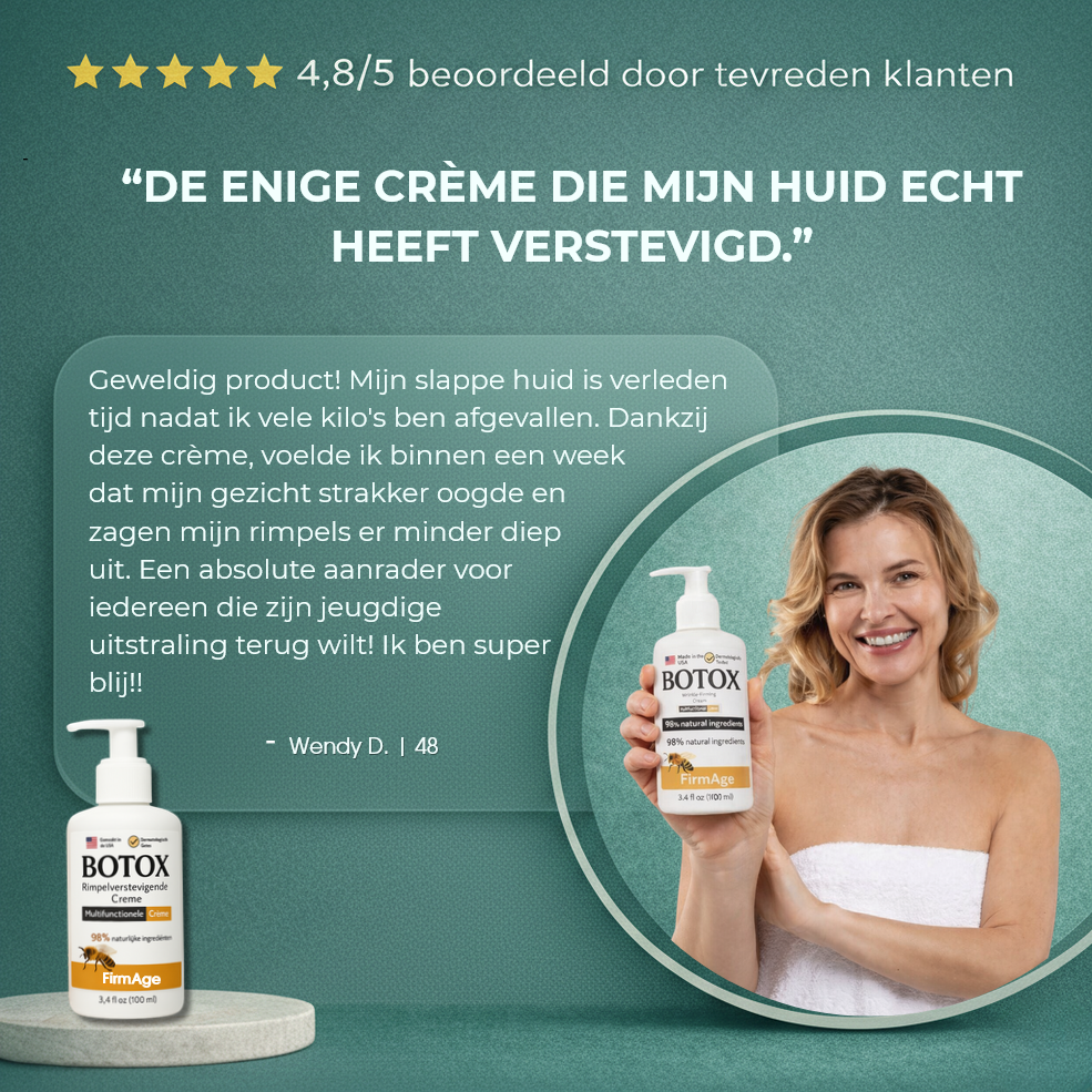1+1 GRATIS: FirmAge™ | Rimpelverstevigende Crème