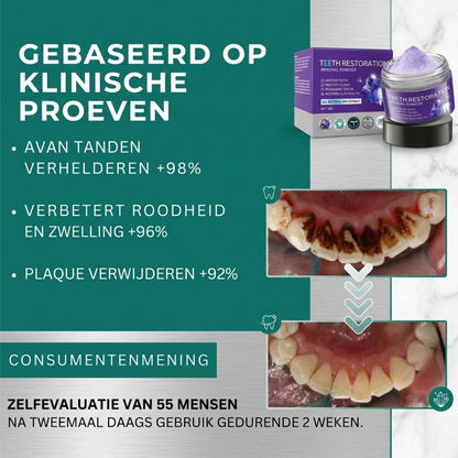 1+1 GRATIS: DentaSmile™ | Tandverzorgend Mineraalpoeder