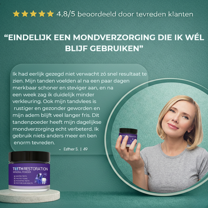 1+1 GRATIS: DentaSmile™ | Tandverzorgend Mineraalpoeder